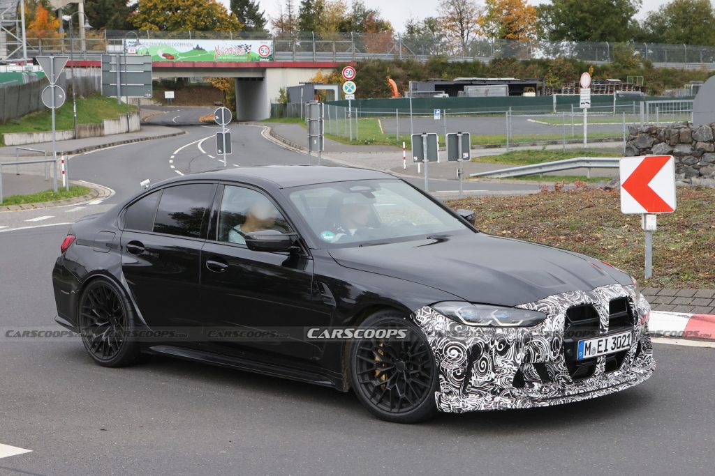 2024 BMW M3 CS kamuflajlı yakalandı