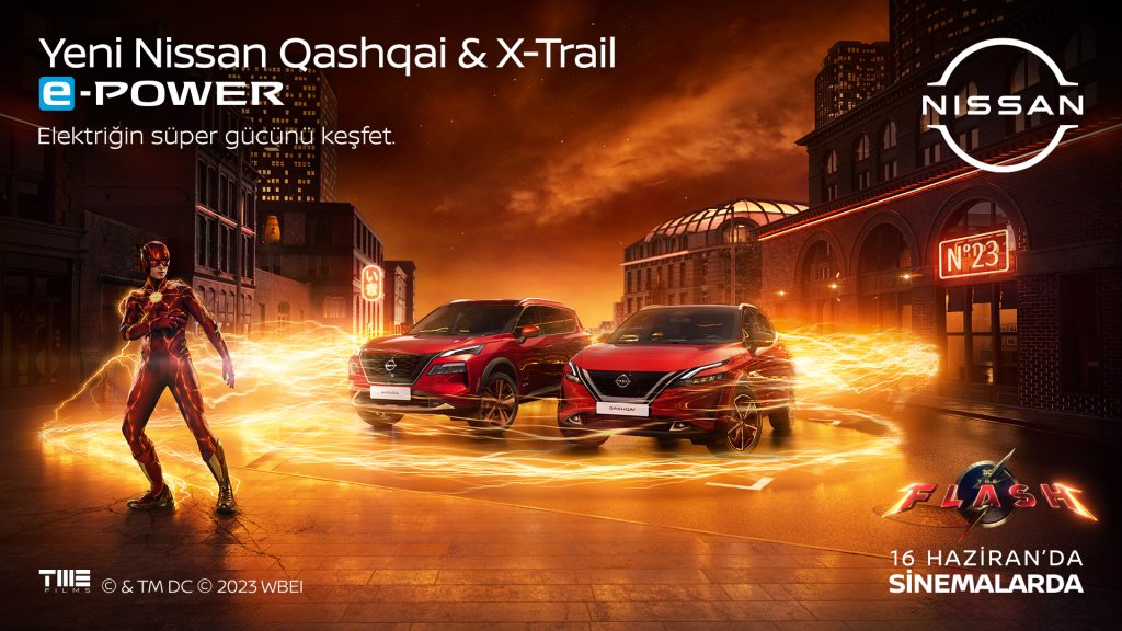 Nissan “The Flash” ile beyaz perdede seyirci karşısına çıkıyor!