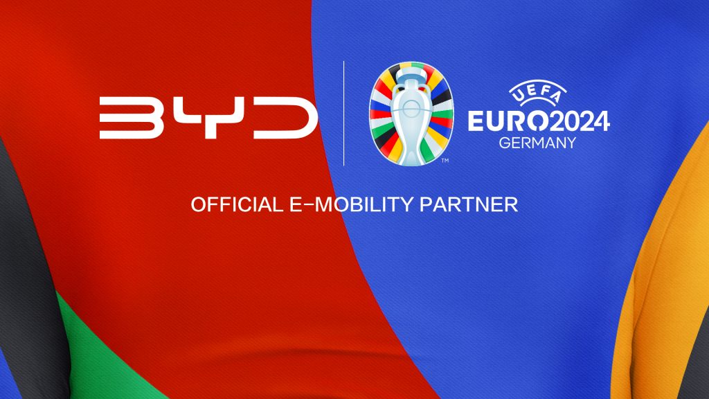 BYD, UEFA EURO 2024™’ün Resmi Partneri ve Resmi E-Mobilite Partneri Oldu