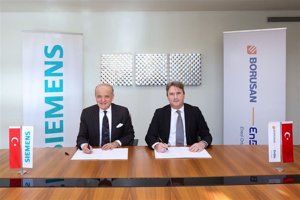 Borusan EnBW Enerji ve Siemens Türkiye arasında iş birliği niyet mektubu imzalandı