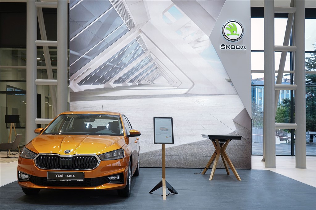 Skoda Showroom’larında Dijital Dönüşüm