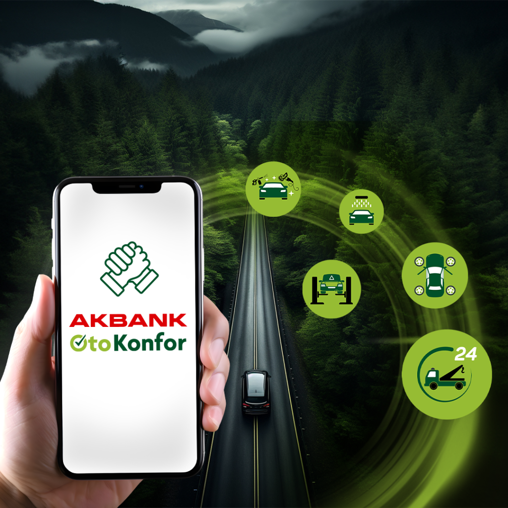 OtoKonfor Artık Akbank Mobil’de!